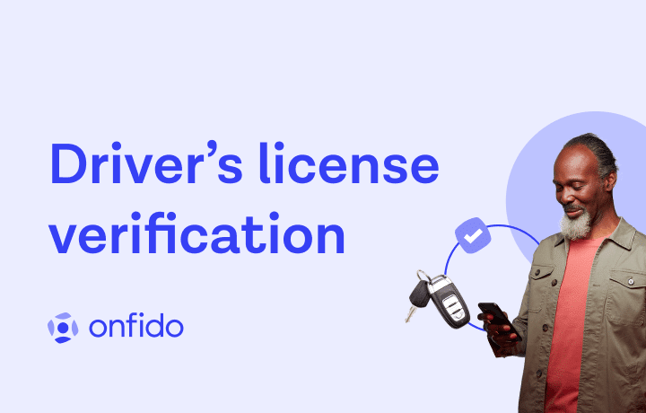 Driver’s license verification