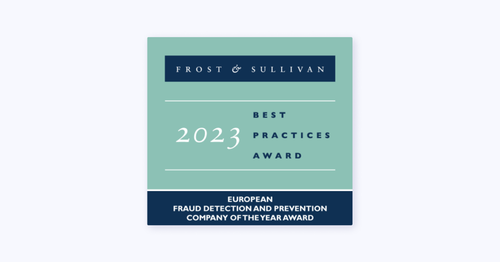 European Fraud Detection and Prevention Company of the Year Award
