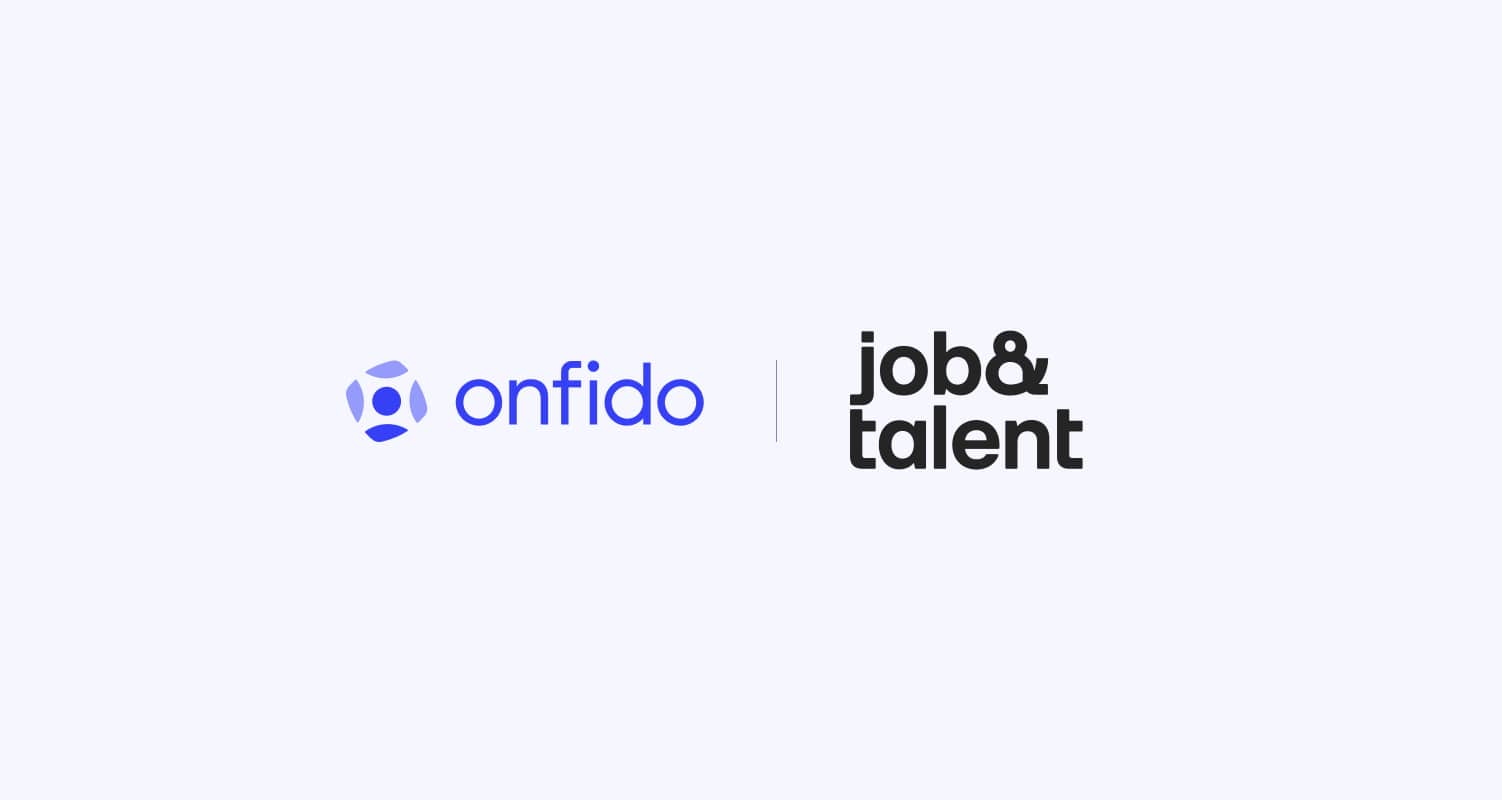 Onfido and Job&Talent blog image