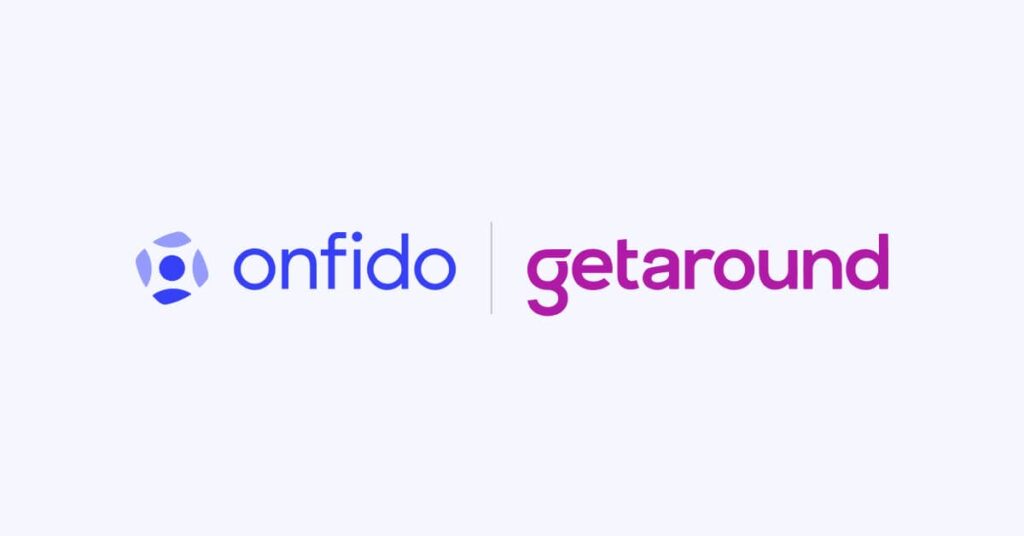 Onfido and Getaround logos