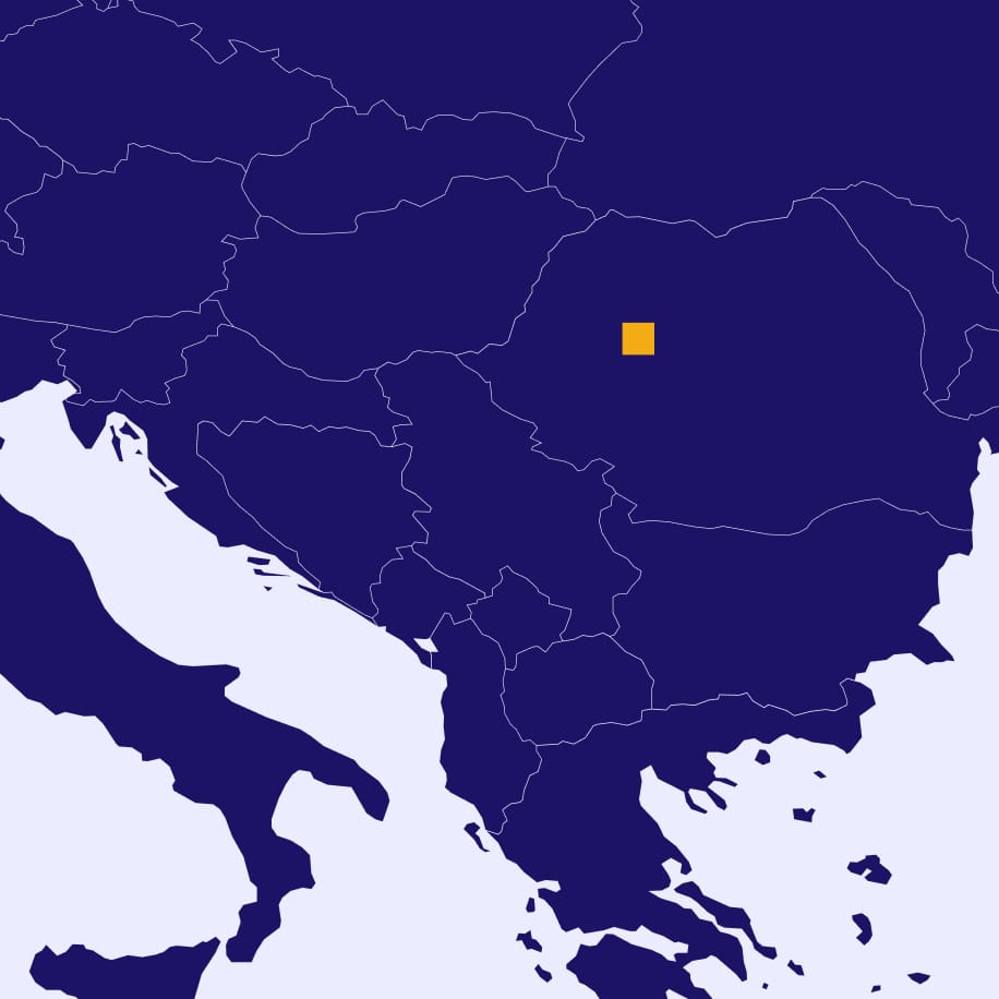 Romania map